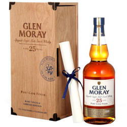 GLEN MORAY 格兰莫雷 洋酒 窖藏 25年 斯佩塞 单一麦芽 威士忌 700ml