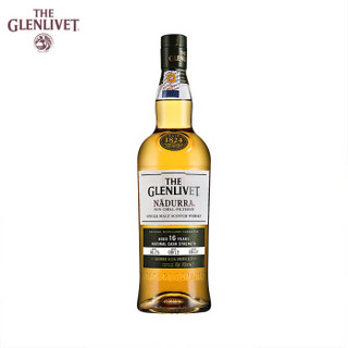 格兰威特 Glenlivet陈酿醇萃单一麦芽苏格兰威士忌原瓶进口洋酒 16年 格兰威特纳朵拉700ML