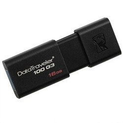 Kingston 金士顿 DT100G3 32GB USB3.0 U盘--黑色（新老包装随机发货）