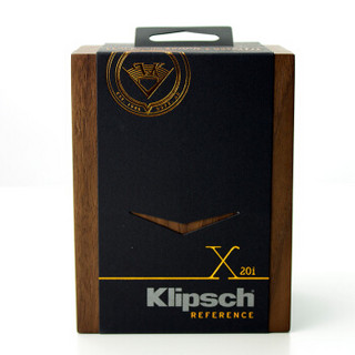 Klipsch 杰士 X20i 经典入耳式双动铁旗舰HIFI耳机