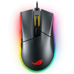 ROG 玩家国度 Gladius II 有线鼠标 12000DPI RGB 黑色