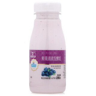 和润 鲜果清清 蓝莓口味 风味发酵乳 235g