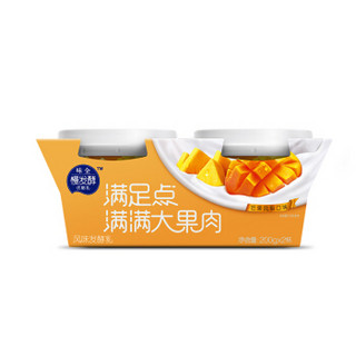 味全 满足点 芒果凤梨口味 慢发酵优酪乳 200g*2杯