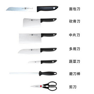 ZWILLING 双立人 炫银刀具升级版10件套