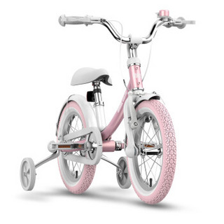 Ninebot 九号 儿童自行车 14寸女款儿童单车 纳恩博童车带可拆卸辅助轮