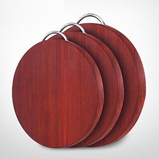 suncha双枪蔷薇木圆形砧板