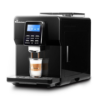 DEYI 德颐 DE-180 一键花式咖啡 意式全自动咖啡机 家用电器商用办公室现磨豆自动奶泡系统