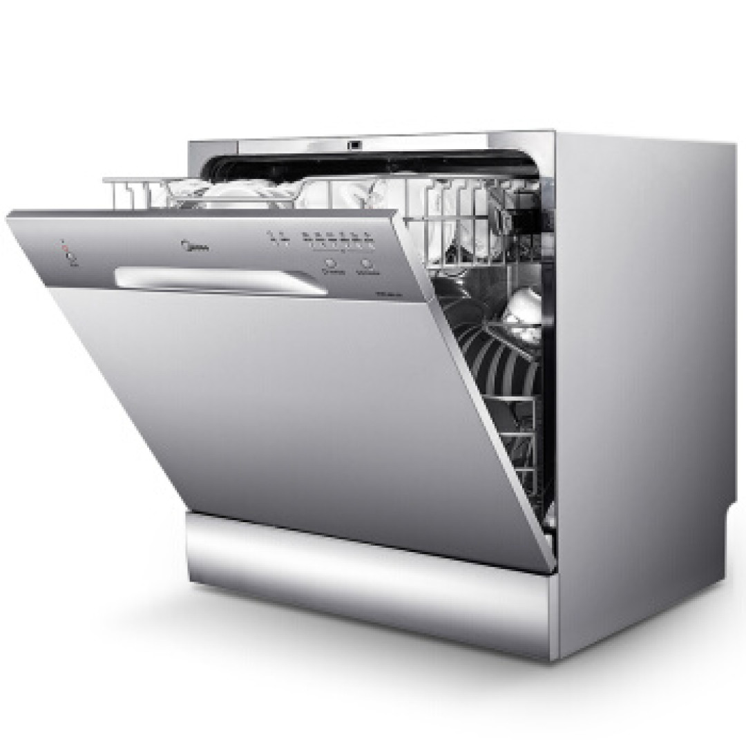 #原创新人#Midea 美的 8套 WQP8-3801-CN 台式嵌入式两用洗碗机 使用报告