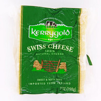 金凯利（KERRYGOLD）瑞士大孔奶酪 198g（干酪） 烘焙原料 早餐 面包 宝宝辅食 *6件