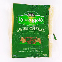 金凯利（KERRYGOLD）瑞士大孔奶酪 198g（干酪） 烘焙原料 早餐 面包 宝宝辅食 *9件