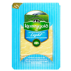 KERRYGOLD 金凯利 轻盈切达干酪片 170g