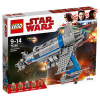 LEGO 乐高 Star Wars 星球大战系列 75188 抵抗组织轰炸机 *2件