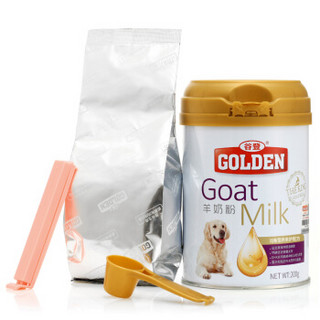 GOLDEN 谷登 狗狗羊奶粉宠物专用200g幼犬新生补钙营养泰迪成犬狗奶粉通用