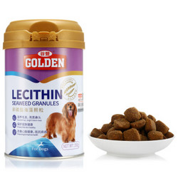 GOLDEN 谷登 犬用卵磷脂海藻颗粒 350g *5件