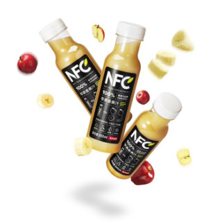 NONGFU SPRING 农夫山泉 100% 苹果香蕉汁 NFC果汁饮料