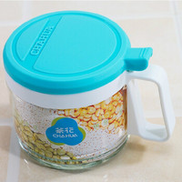 CHAHUA 茶花 6011 圆形玻璃调味瓶 450ML
