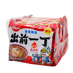 NISSIN 出前一丁 方便面 香辣麻油味 100g*5包 