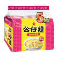 DOLL 公仔 虾肉云吞味公仔面 500g（100g*5包入）