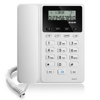 步步高（BBK）HCD213 有绳固定电话机座机 家用办公固话 免电池 一键免扰(白色)