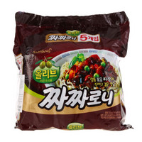 SAMYANG 三养 郭麒麟推荐 韩国进口（SAMYANG）三养炸酱味拌面 700g（140g*5包入）方便面拉面不辣火鸡面袋面速食零食品