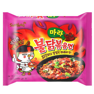 SAMYANG 三养 火鸡面 超辣鸡肉味麻辣香锅拌面 135g*5包