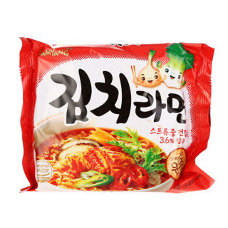 SAMYANG 三养 韩国进口（SAMYANG）三养辣白菜味拉面  600g（120g*5包入）