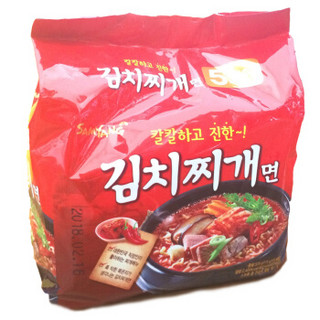 SAMYANG 三养 韩式泡菜炖汤面 115g*5包