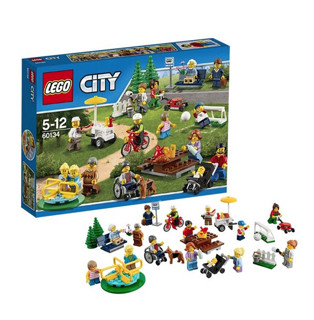 LEGO 乐高 城市系列 60134 公园娱乐人仔套装