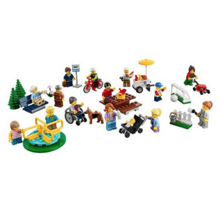 LEGO 乐高 城市系列 60134 公园娱乐人仔套装