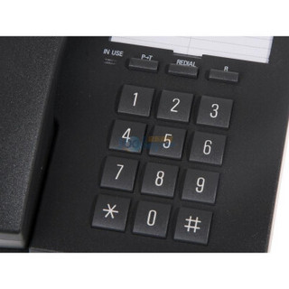 Gigaset 集怡嘉 原西门子品牌 电话机座机 固定电话 办公家用 免电池 桌墙两用可壁挂 802黑色