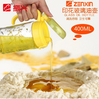 Zenxin 振兴 YH6001 印花玻璃油壶 400ML