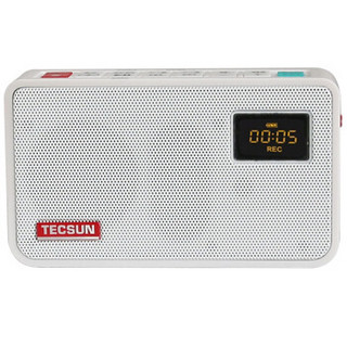 TECSUN 德生 ICR-100广播录音收音机数码音频播放器MP3播放可录音