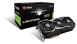 微星闪电MSI GeForce GTX 1080 TI Lightning Z , 11264 MB GDDR 5 X