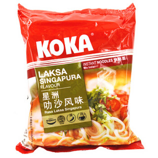 KOKA 辣味星洲叻沙快熟面 90g*5包