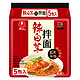 NONGSHIM 农心 韩式秘制辣白菜拌面 132g*5包 *2件