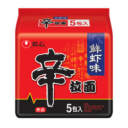 NONGSHIM 农心 辛拉面 六种口味 120g*5