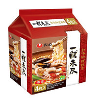 NONGSHIM 农心 一鱿未尽 红汤鲜鱿拉面 134g*4包