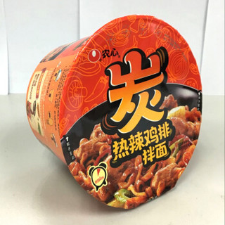 NONGSHIM 农心 炭 热辣鸡排拌面