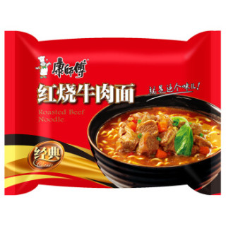康师傅 经典系列 红烧牛肉面