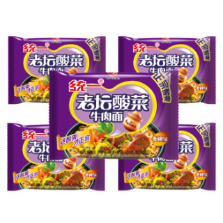 统一 老坛酸菜牛肉味 方便面
