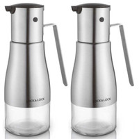 LOCK&LOCK 乐扣乐扣 CKO104S002-OCH 啄木鸟油瓶油壶 320ml*2个