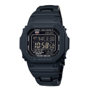 CASIO 卡西欧 G-SHOCK GW-M5610BC-1JF 男款电波表 47mm 黑色 黑色