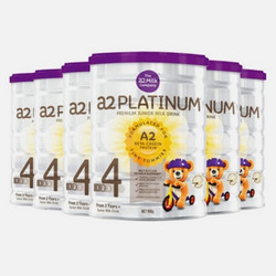 a2 艾尔 Platinum白金版 婴儿奶粉 4段 900g*6罐 