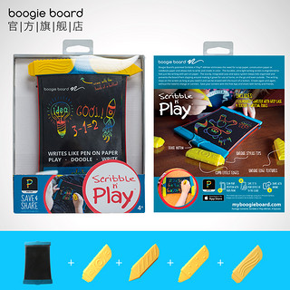  BoogieBoard 儿童电子手写板彩虹色 