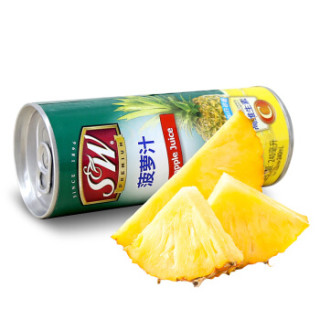 S&W 优实 源自真果 100%NFC 菠萝汁