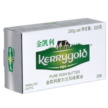 金凯利 KERRygold 爱尔兰风味 淡味黄油 200g