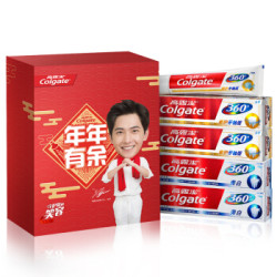 Colgate 高露洁 360°全面口腔牙膏特惠装(修护牙釉质200g×2+健康美白200g×2)