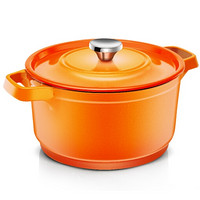 COOKER KING 炊大皇 T28ATQ5 铸铁珐琅汤锅 28cm +凑单品