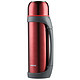 哈尔斯（HAERS）保温壶户外大容量旅行壶2.2L 不锈钢真空保温瓶暖瓶车载运动水壶 红色