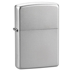 ZIPPO 之宝 205 缎纱镀铬 打火机 *5件